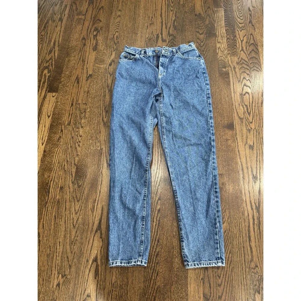 Vintage Denim Riders Jeans Womens 14 L Blue Relaxed Fit Denim USA Retro‎