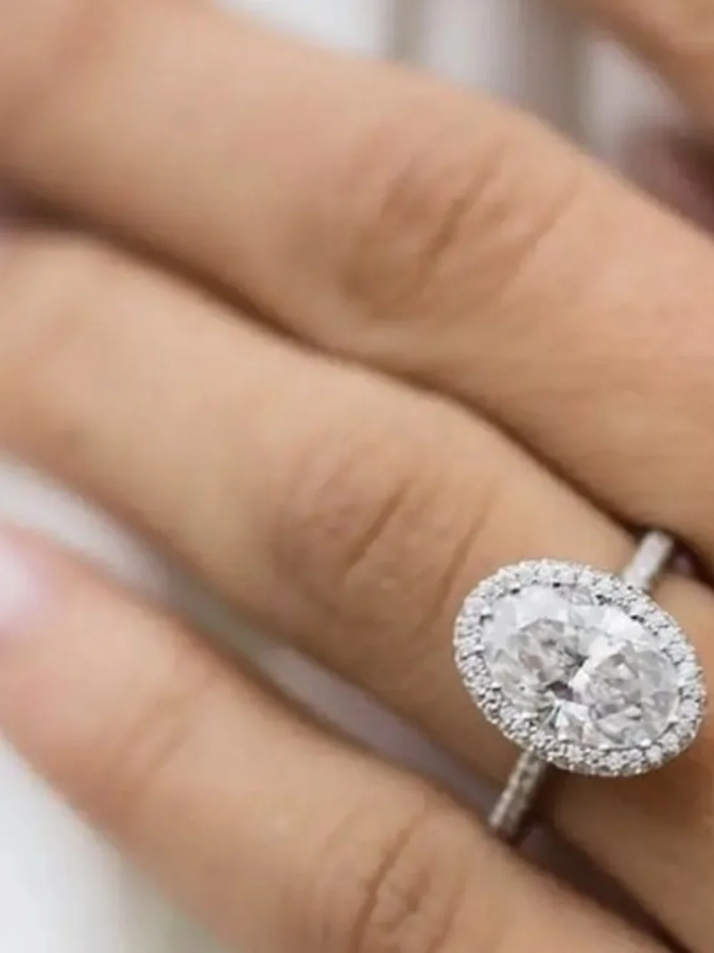 Moissanite tester setting