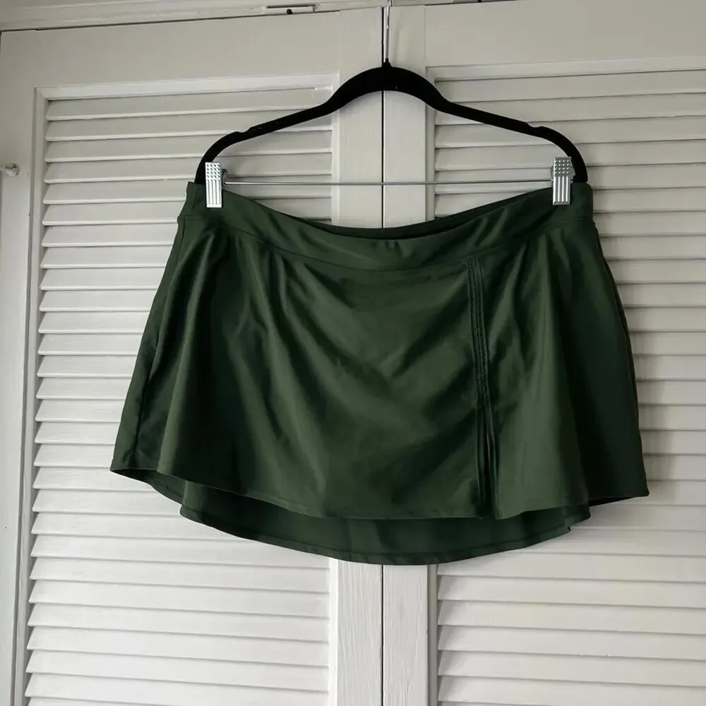 Kona‎ Sol green swim skirt size XL