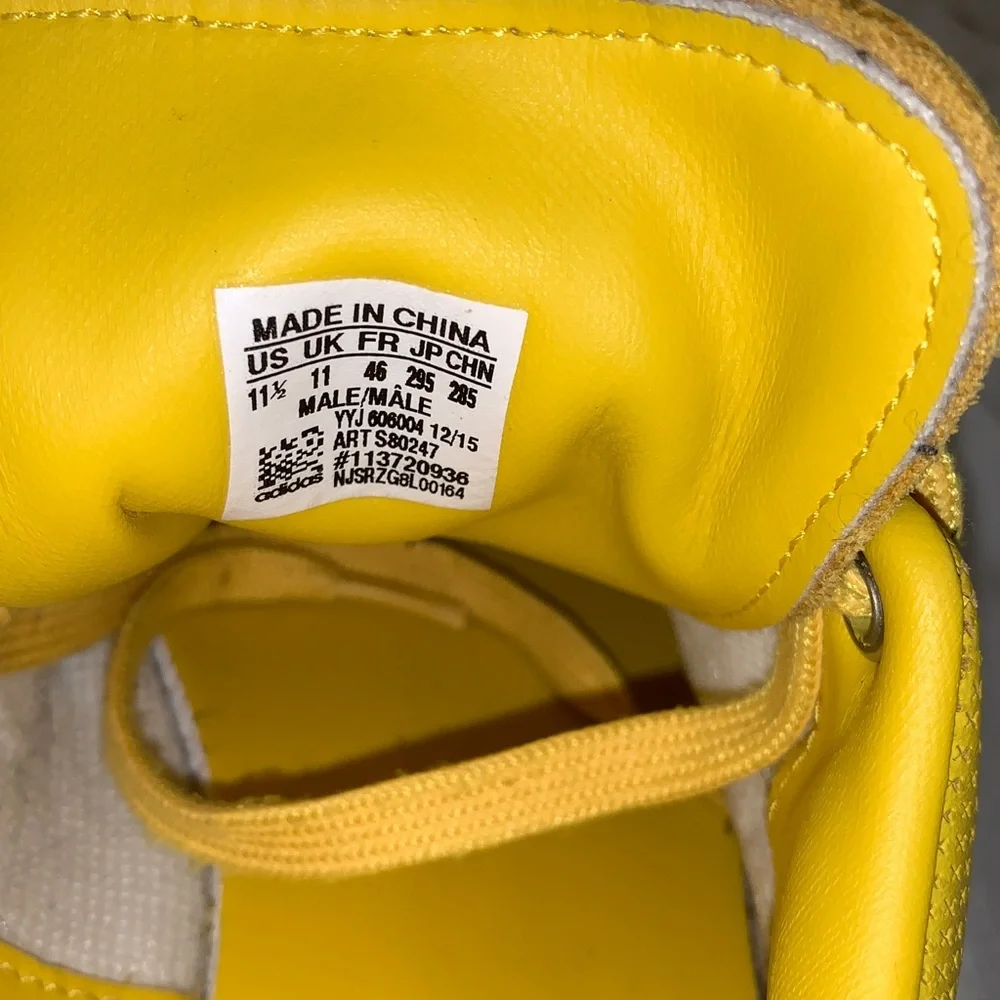 Adidas Men’s Stan Smith ‘Adicolor Yellow’ Sneakers