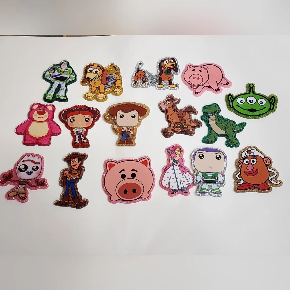 Flatbacks For Review Planars Flats Badge‎ Keychain Crafts Bag Clips Magnets