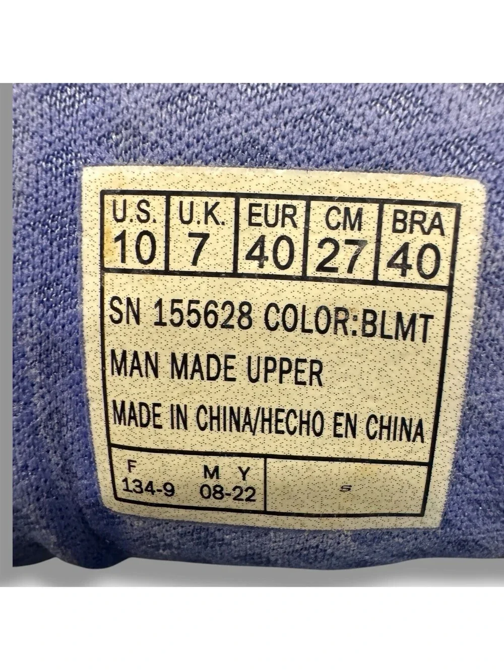 Skechers Uno 2 Ombre Away Blue Multi Activewear Athleisure Women’s Size 10