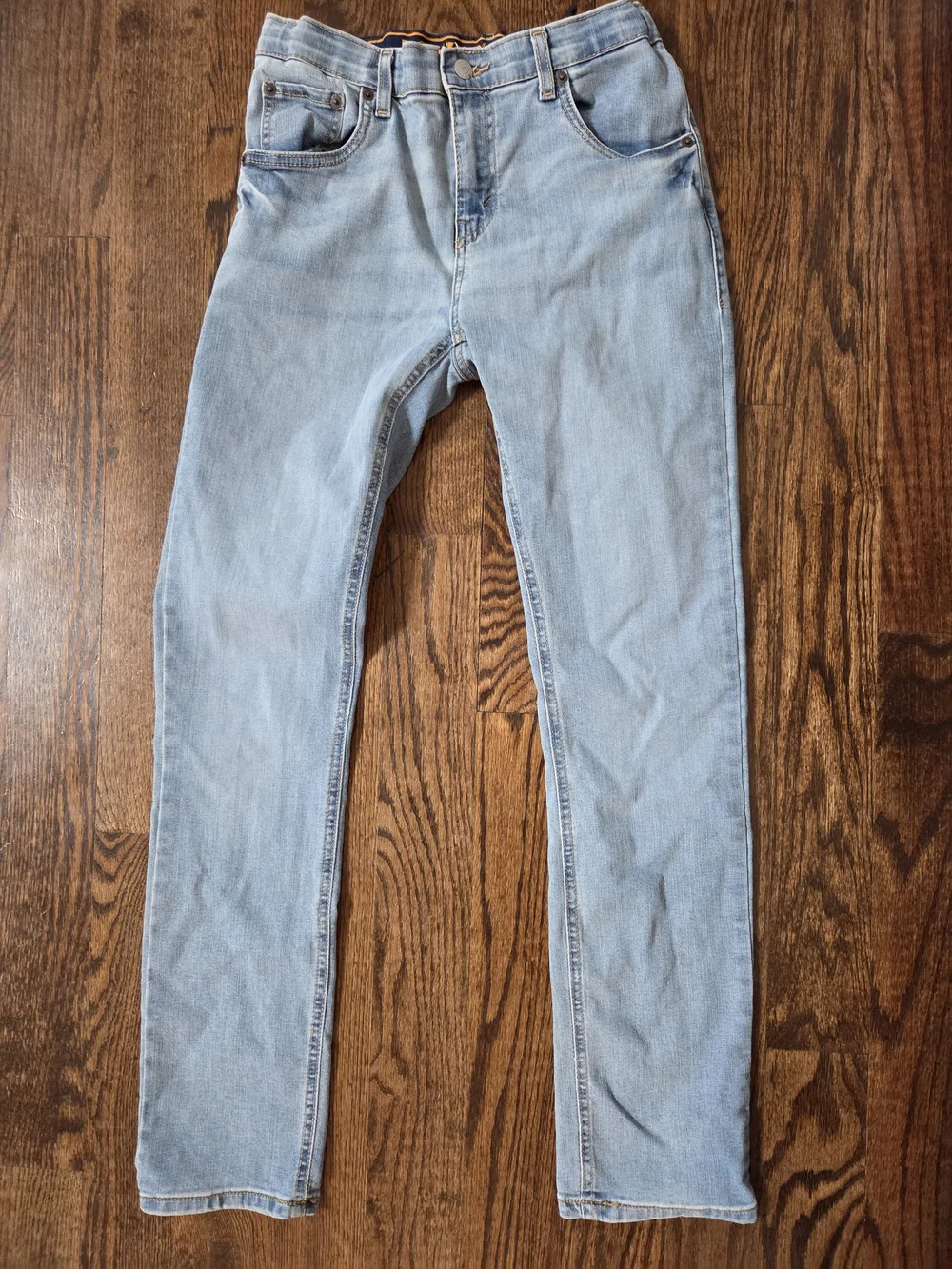 Levi's Light Blue Slim Straight 18 Reg Or 29x31 Jeans