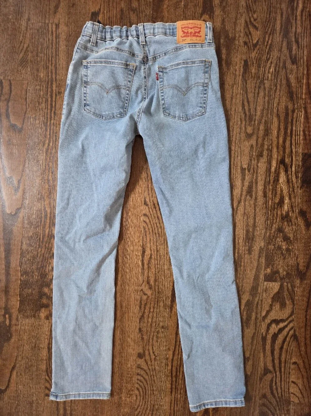 Levi's Light Blue Slim Straight 18 Reg Or 29x31 Jeans