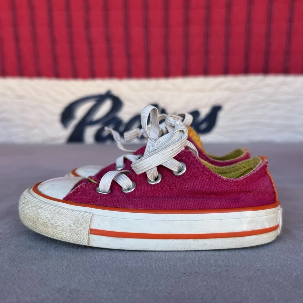 Size‎ 5c - Converse All Star Girls Sneakers Multicolor 747701F Double Tongue