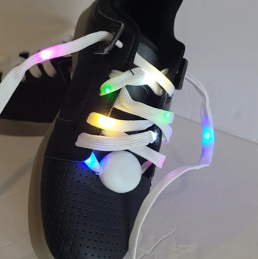 multi Lights black faux