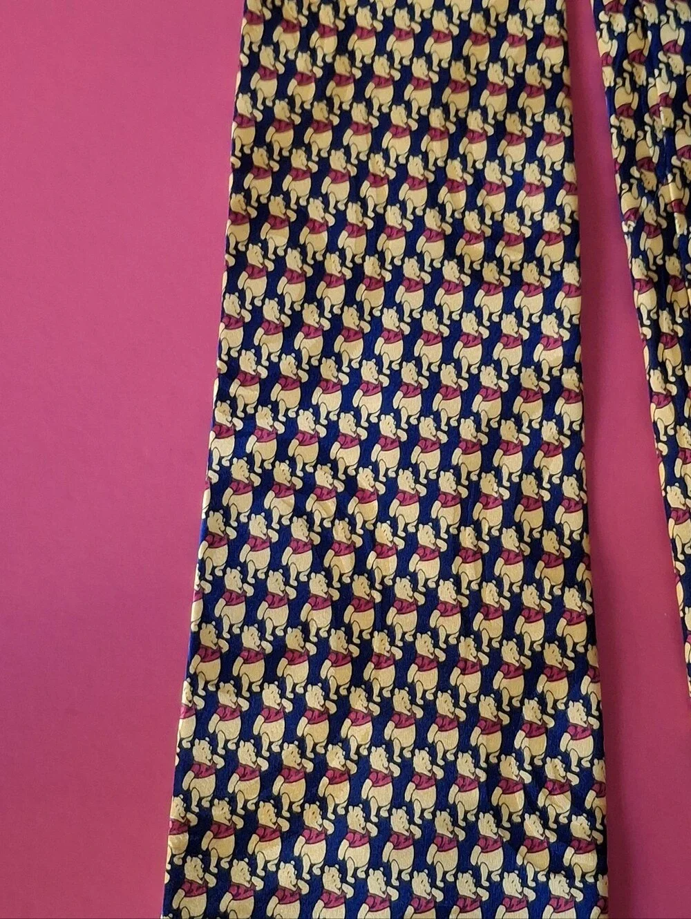 Disney Winnie The Pooh Silk Neck Tie