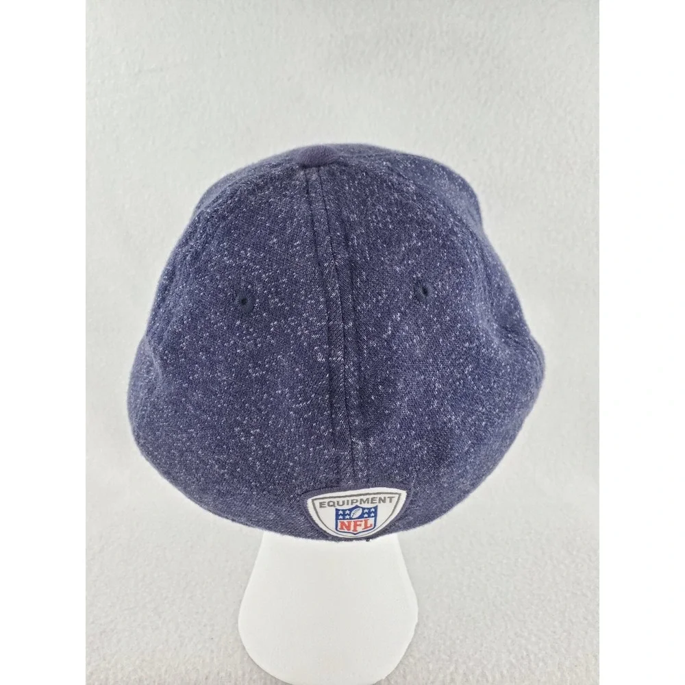 Dallas Cowboys Hat Cap Blue L/XL Reebok On Field Fitted Knit Football NFL
