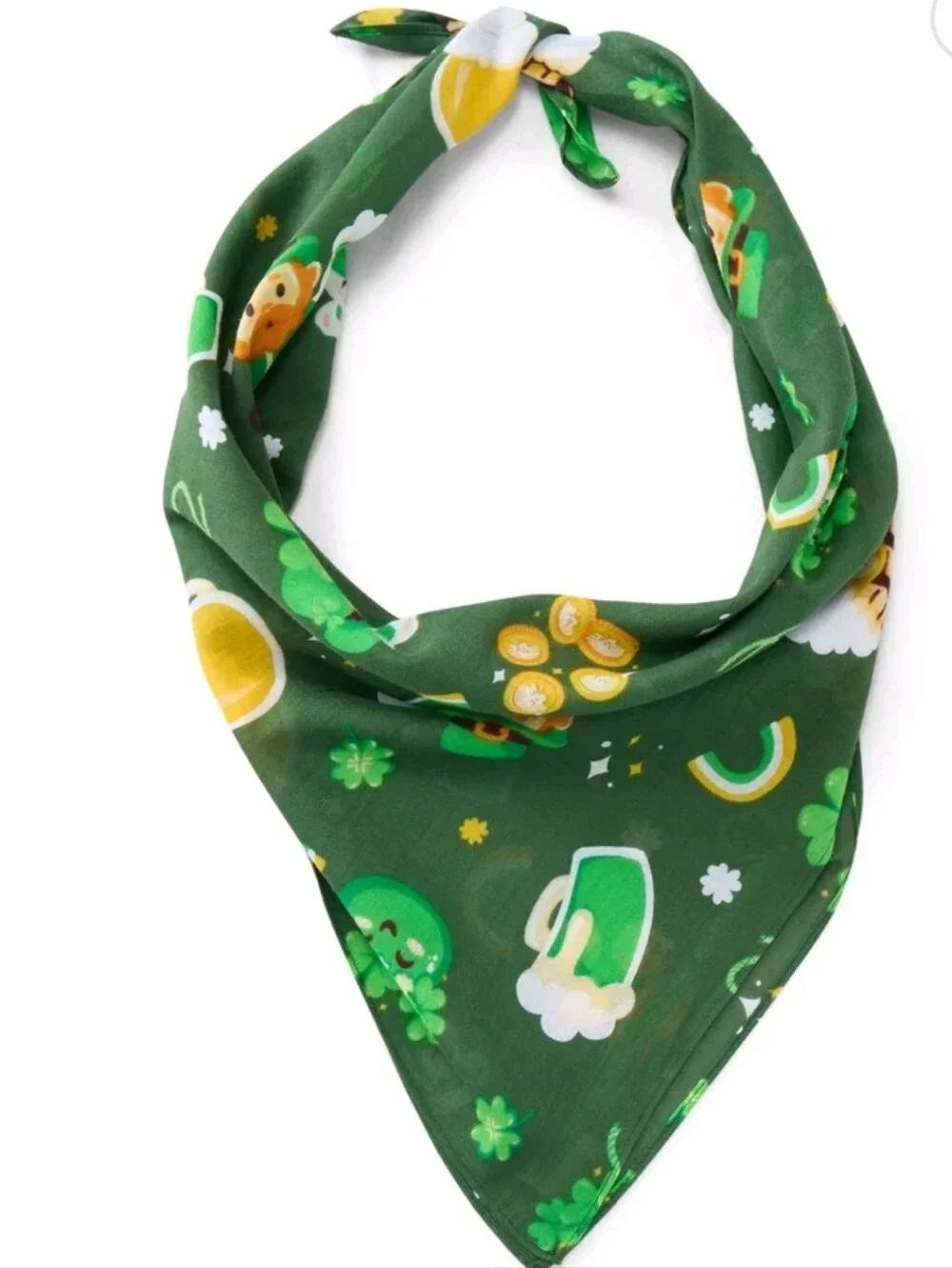 Patrick's Day Green Bandana.  T22
