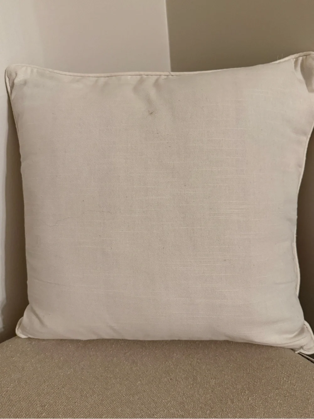 Pottery Barn cream accent