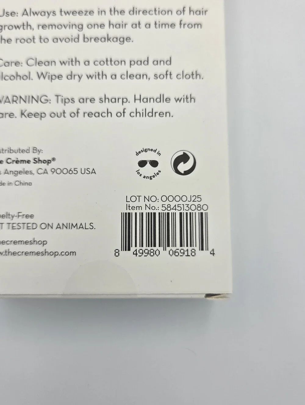 The Creme Shop design ergonomic easy
