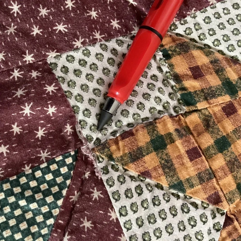 Handmade vintage patchwork