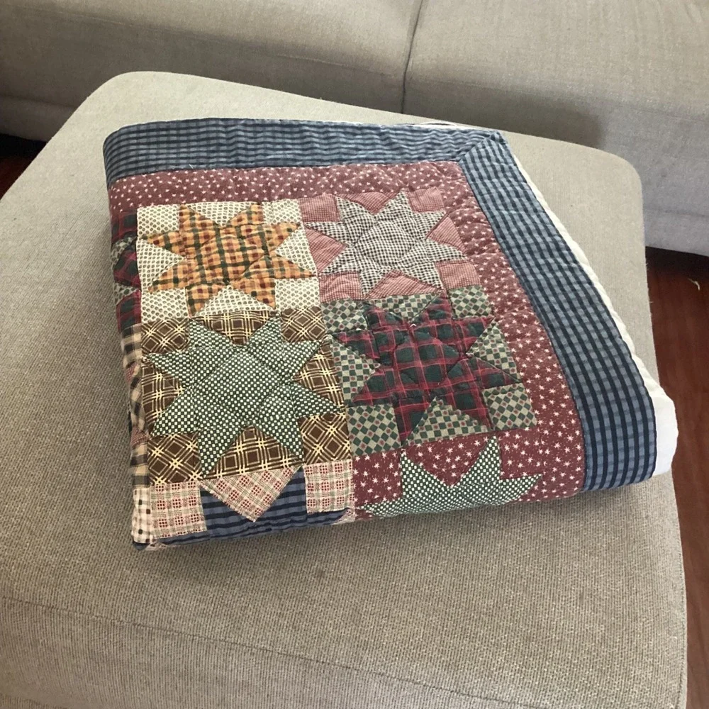 Handmade vintage patchwork
