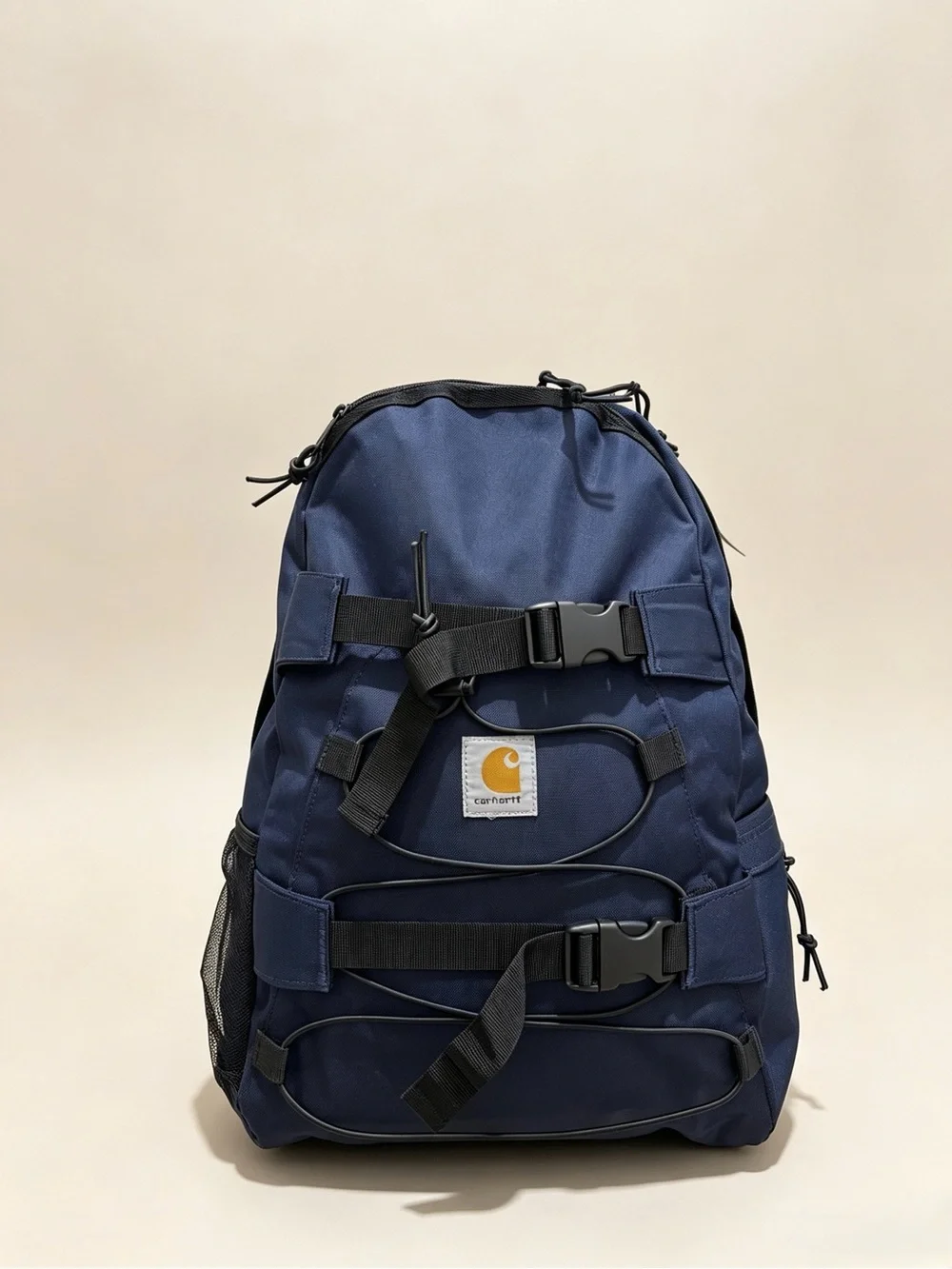 Carhartt Navy Blue Utility Backpack with Webbing Straps