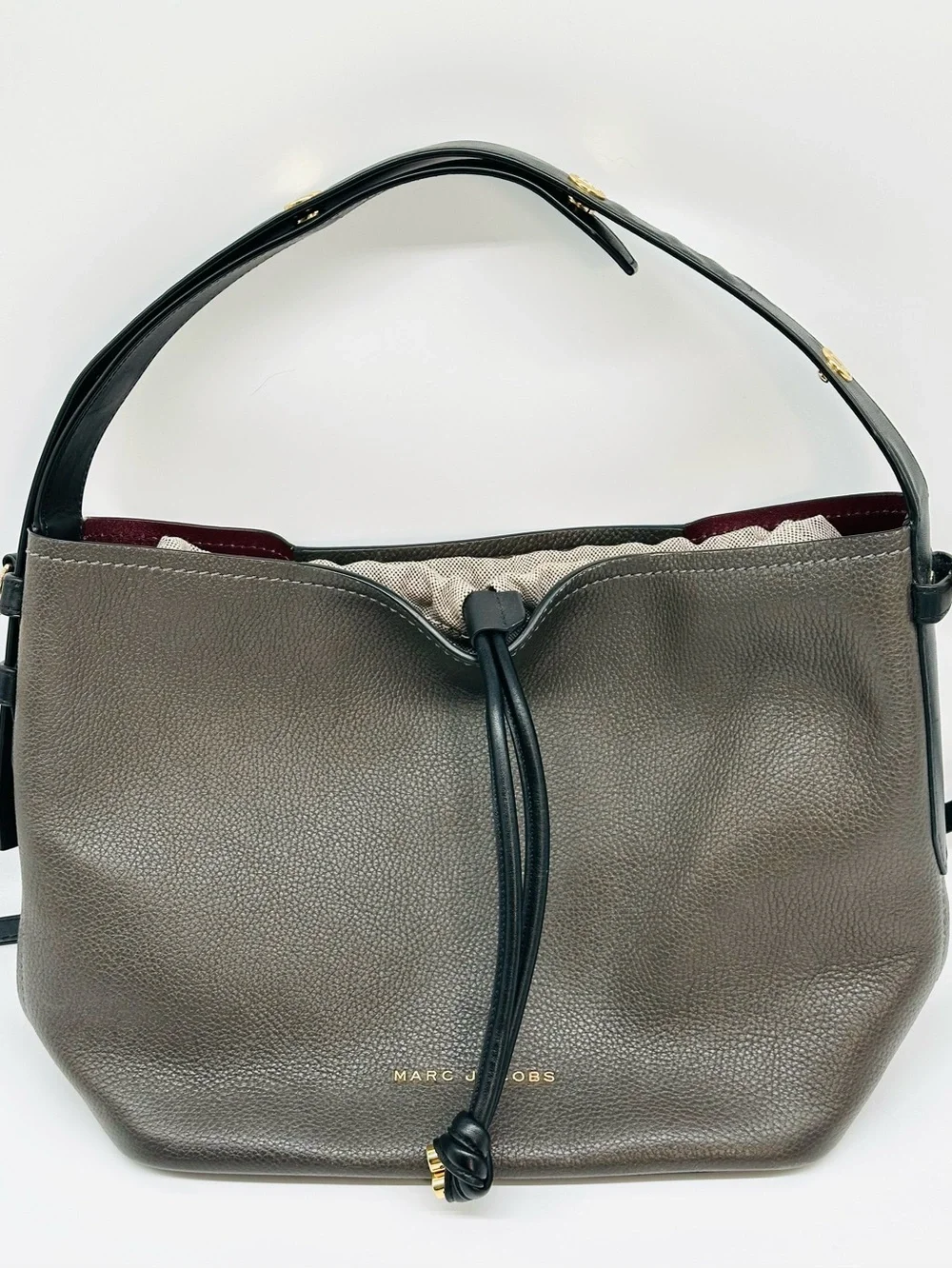 Marc Jacobs Road Hobo Pewter/Black