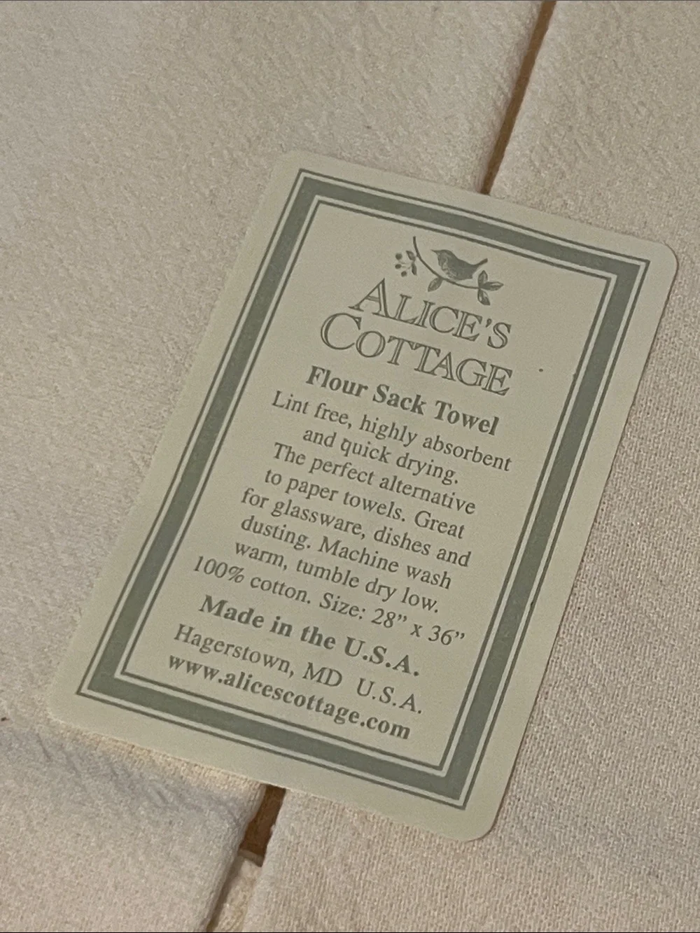 Alice’s cottage soft “flower