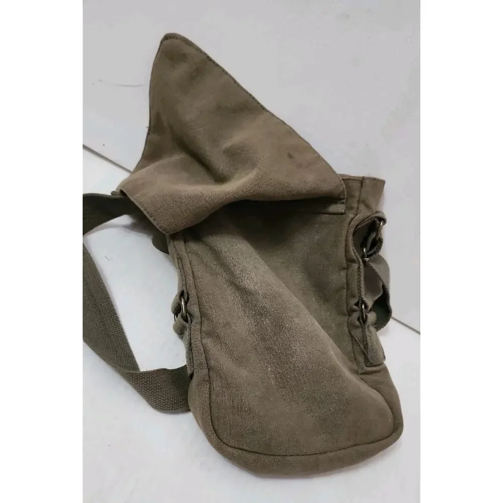 Rothco Canvas Messenger Bag Olive Drab Tactical Grunge Crossbody Gorpcore Y2K