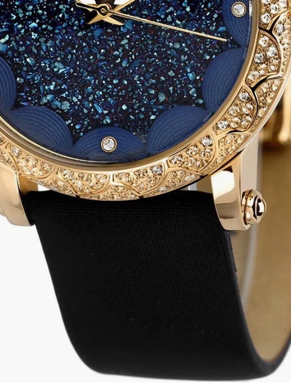 PORSAMO BLEU Genevieve Topaz & Crystal Watch, 38mm