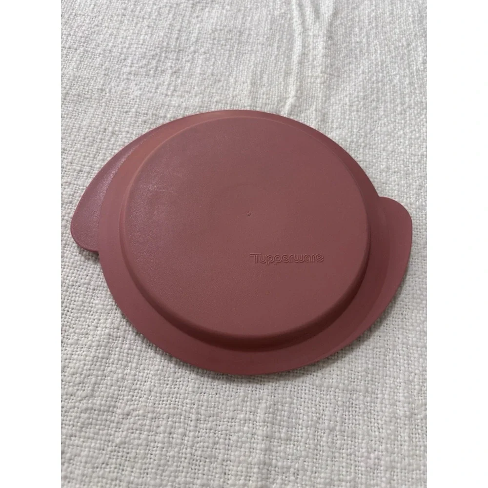 Tupperware Replacement Lid Only For Reheatables Microwave‎ Bowl Dusty Rose 2528A