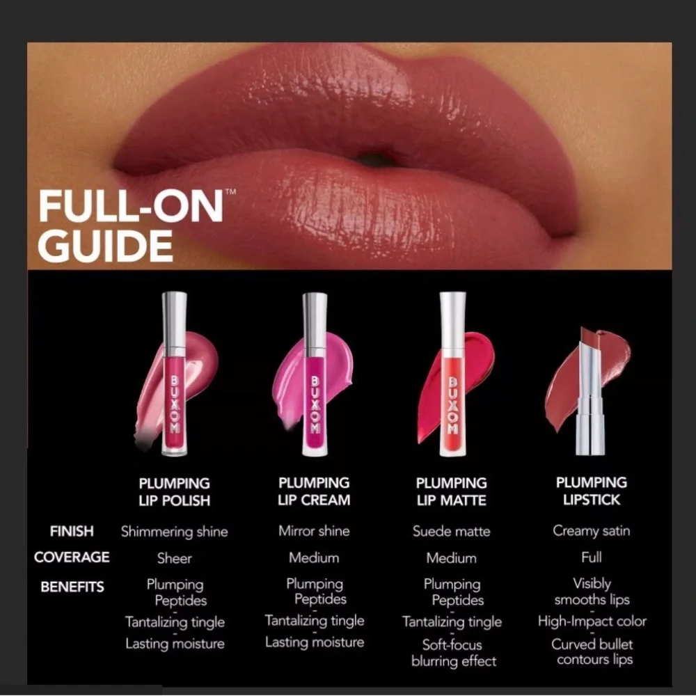 Buxom experience vibrant