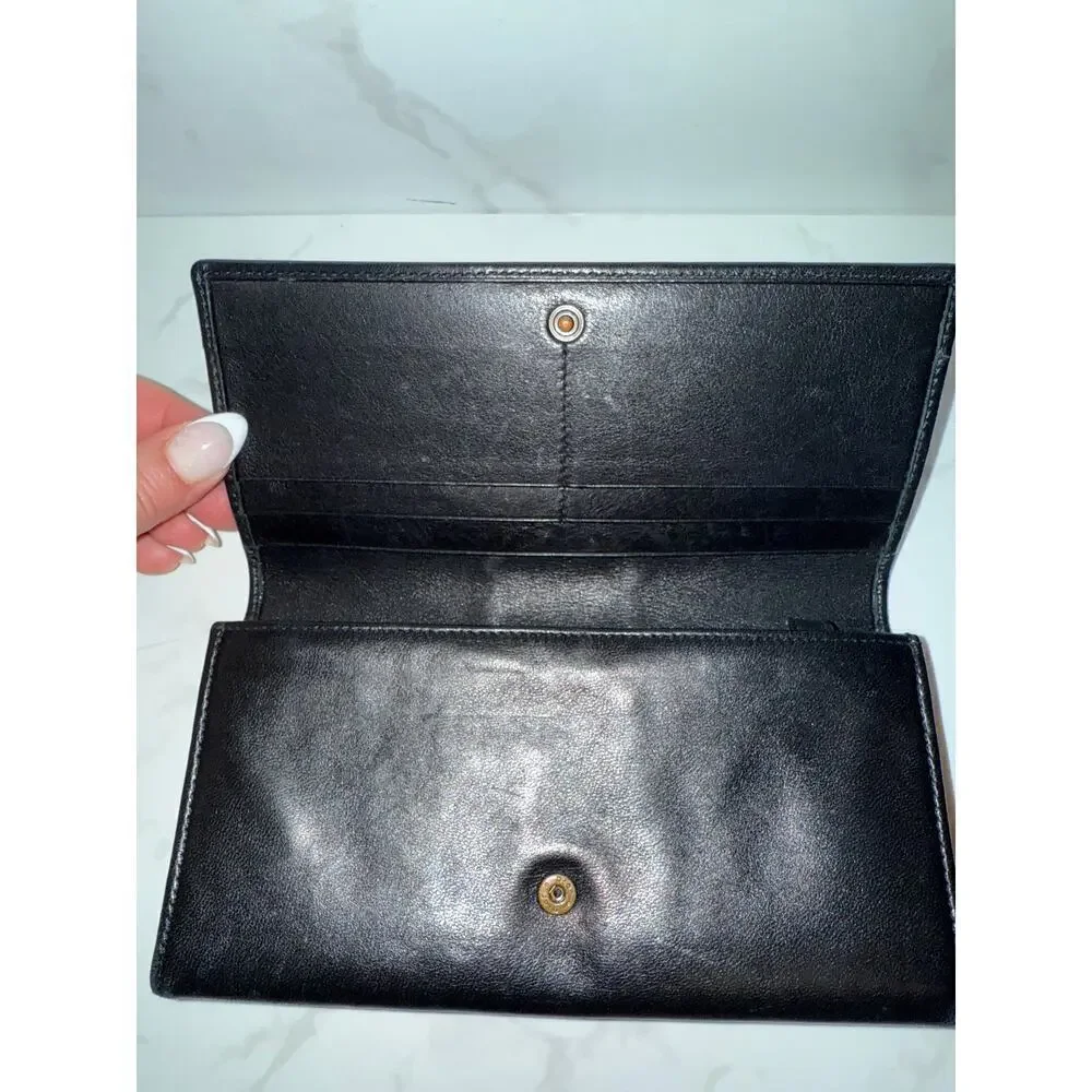 Dior Black Leather Wallet