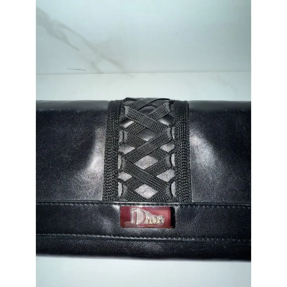 Dior Black Leather Wallet