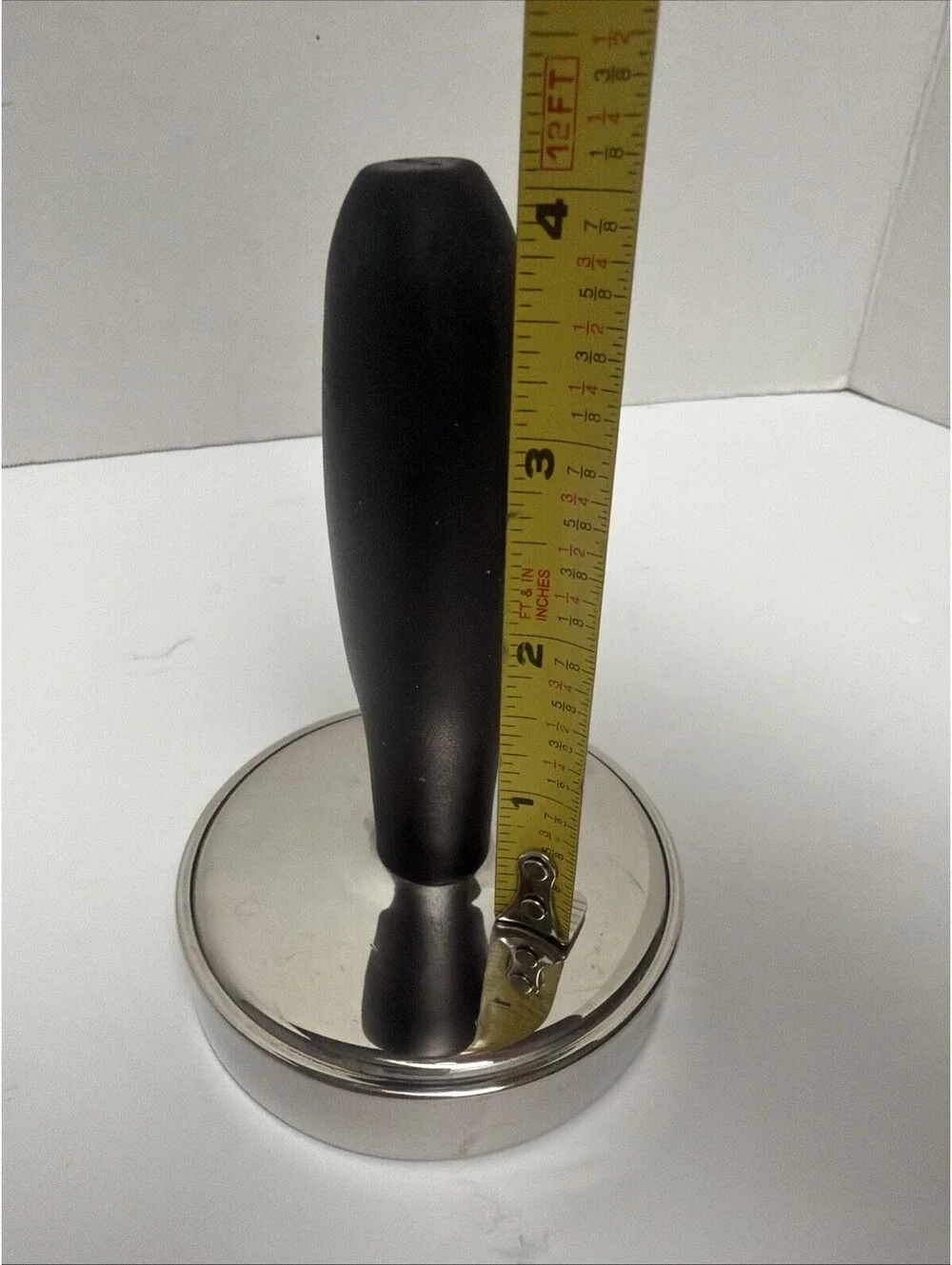 Norpro Grip-EZ Stainless Steel Meat Pounder, 3 ¼
