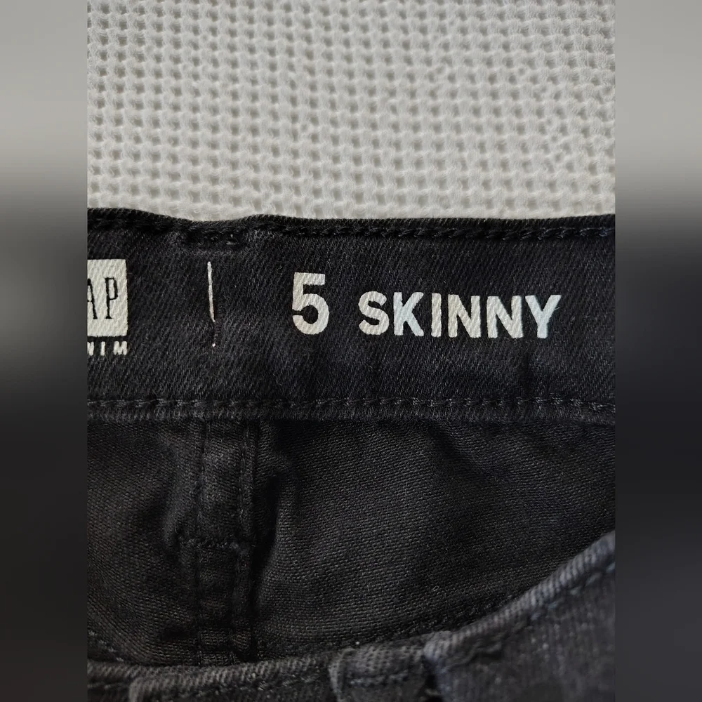 GAP Girl's Black Skinny Jeans Size 5