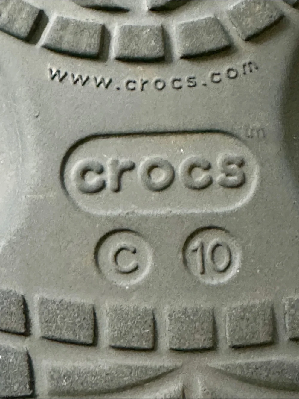 Crocs Kids Classic Clog Navy Blue Toddler Shoes Size C10 Slip On Comfort Clean
