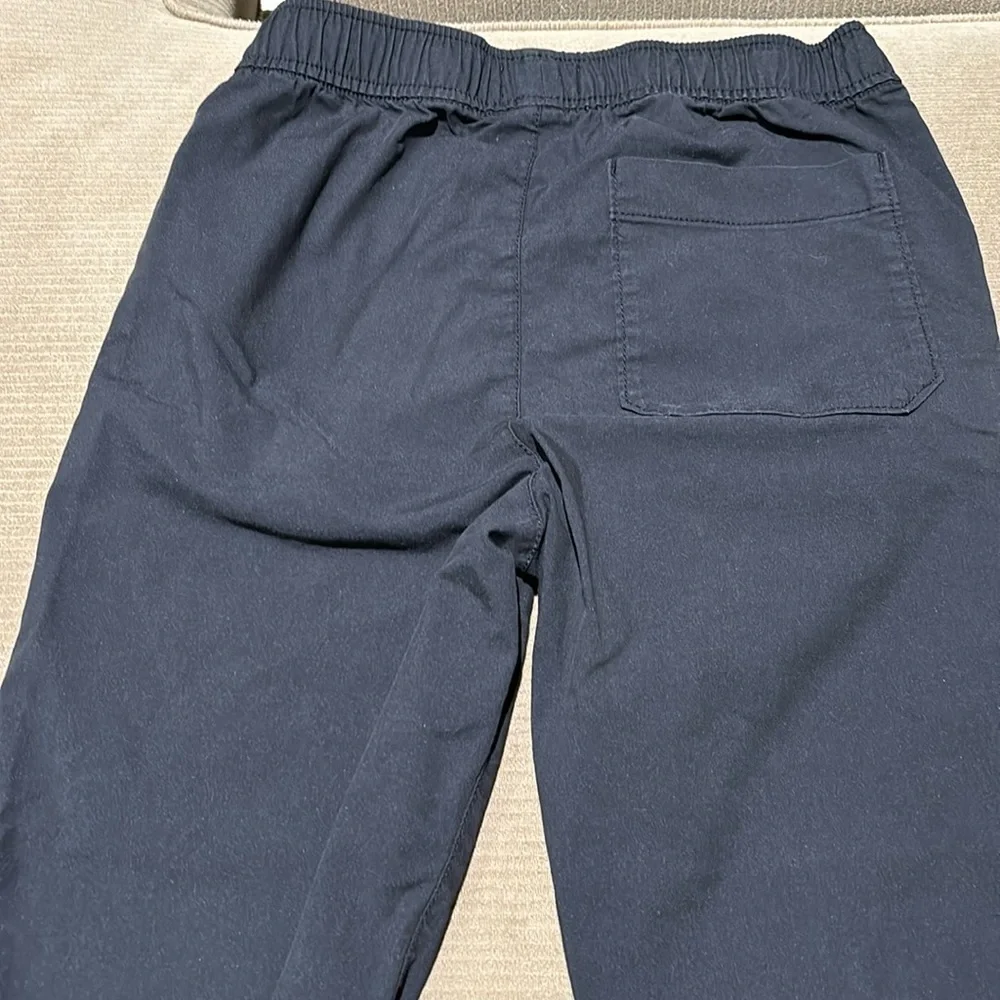 Boys Old Navy Black Drawstring Cotton Pants - size L​​