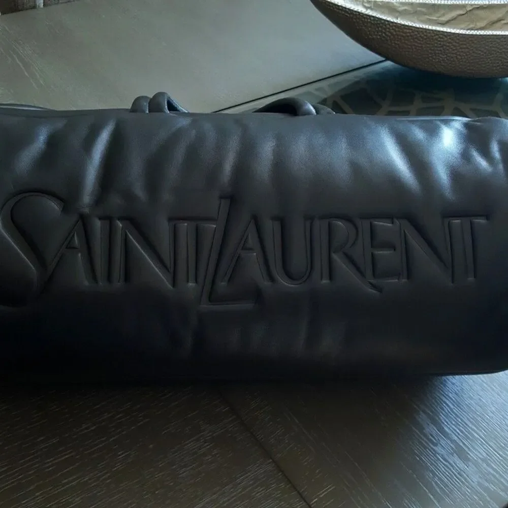 Saint Laurent duffle lambskin saint