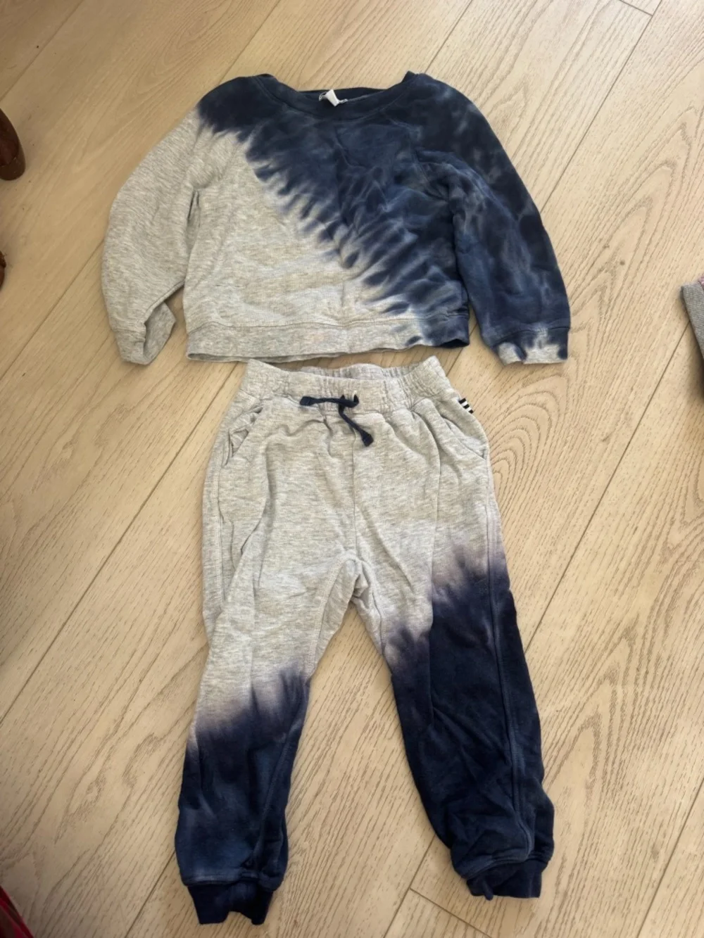 Kids Navy SPLENDID Outfit Sweats & Long Sleeve Pullover 12-18 Month Drawstring