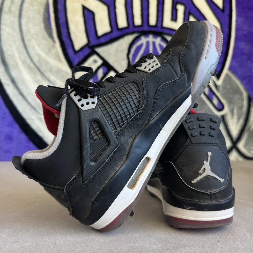 Size 11.5 - Air Jordan Air Jordan 4 Golf 'Bred' Men's CU9981-002