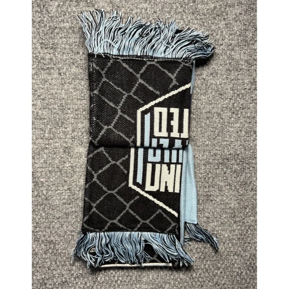Minnesota United FC‎ MLS Scarves 2 Piece Set Multicolor Blue & Black Brand New