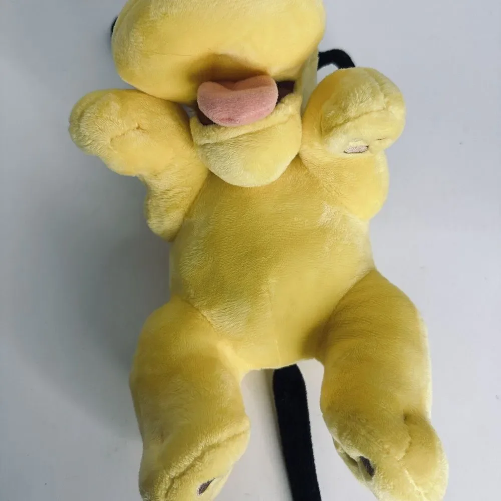 Disney Parks Baby‎ Pluto Plush Puppy Dog Stuffed Animal 10 Inches Yellow