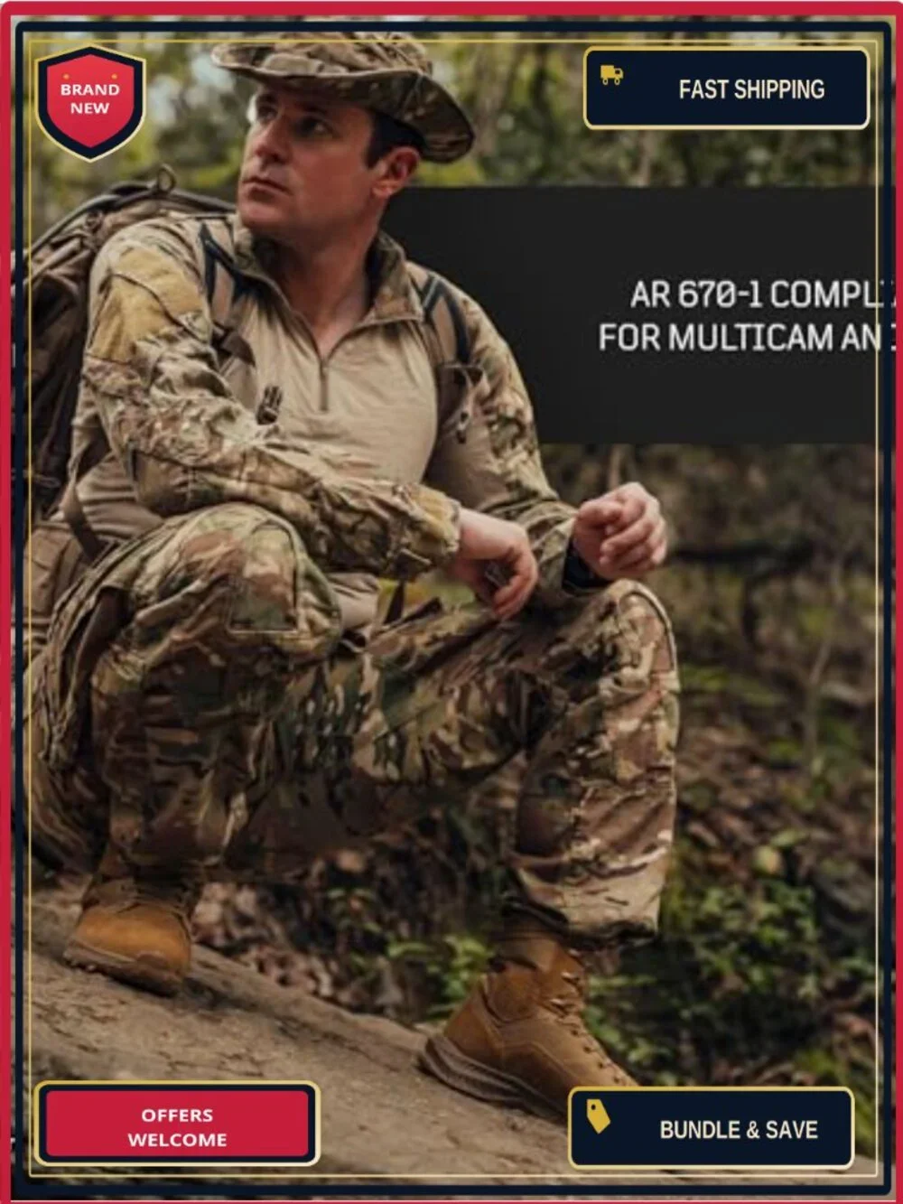 Military Tactical Combat Boots, Suede Leather, Lace-Up, Lightweight & Breathable