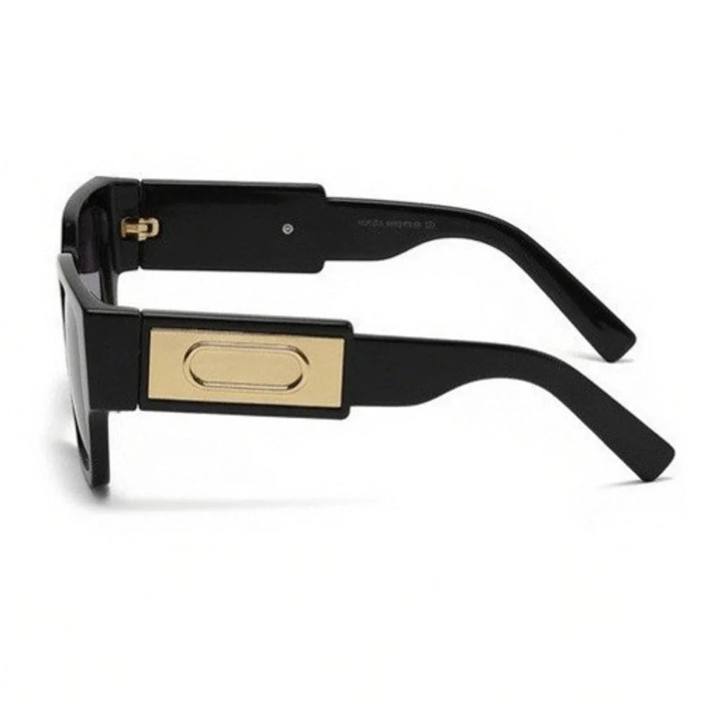 Womens Sunglasses Rectangular Big Large Eyewear‎ Thick Frame Shield Outgoing UV