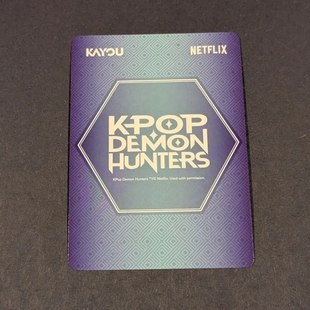 Kayou K-Pop Demon Hunters Mystery Saja Boys Your Idol SSR Card KPDH01-SSR-015