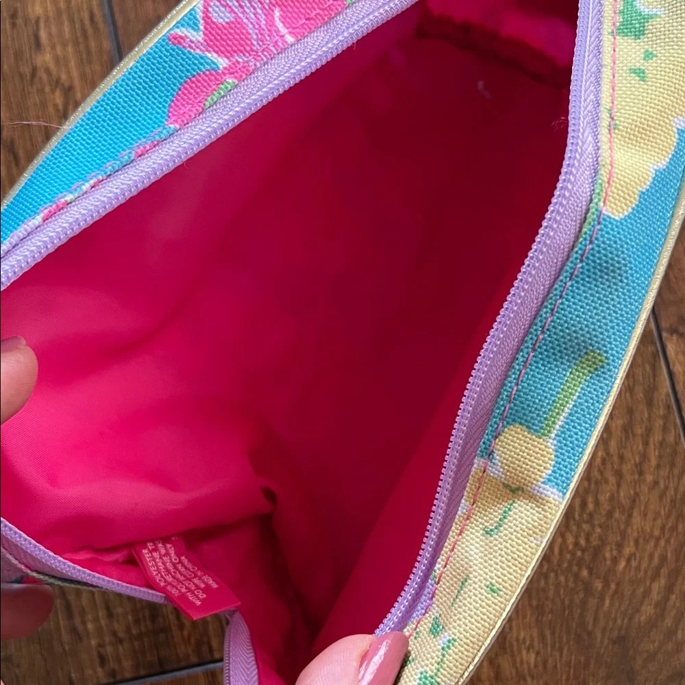 Lilly Pulitzer Vibrant Floral Cosmetic Pouch