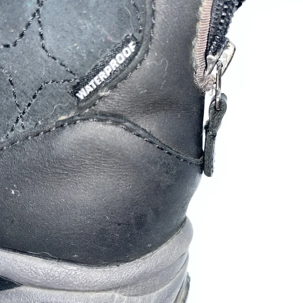 North Face Bella Alta Primaloft Waterproof Black Snow Winter Boots Women's‎ Sz 8