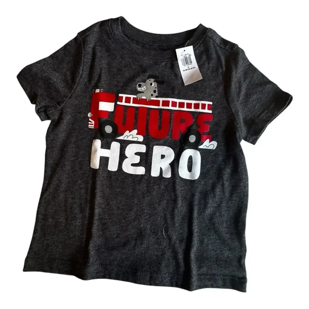 Old Navy Toddler Girl Future Hero Graphic T-Shirt Sz 2T