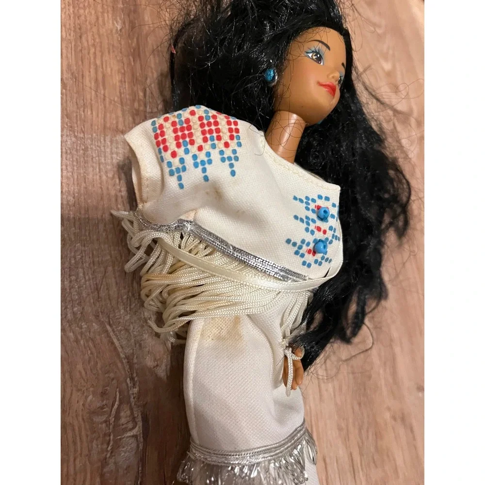 Mattel silver earrings