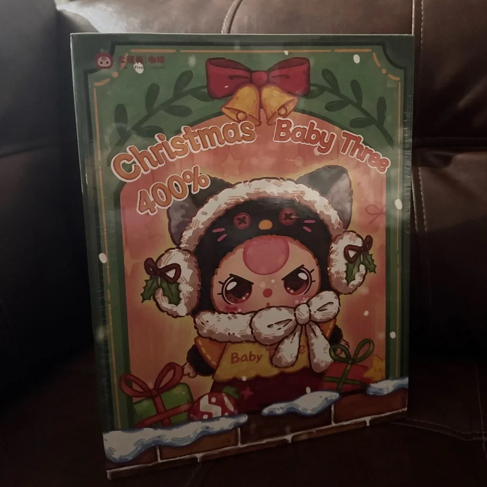 🎄 🆕Christmas Baby Three 400% limited edition blind box