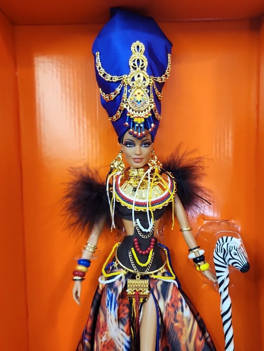 Barbie Tribal Beauty Global Glamour Collection Gold Label Linda Kyaw 2013 NIB