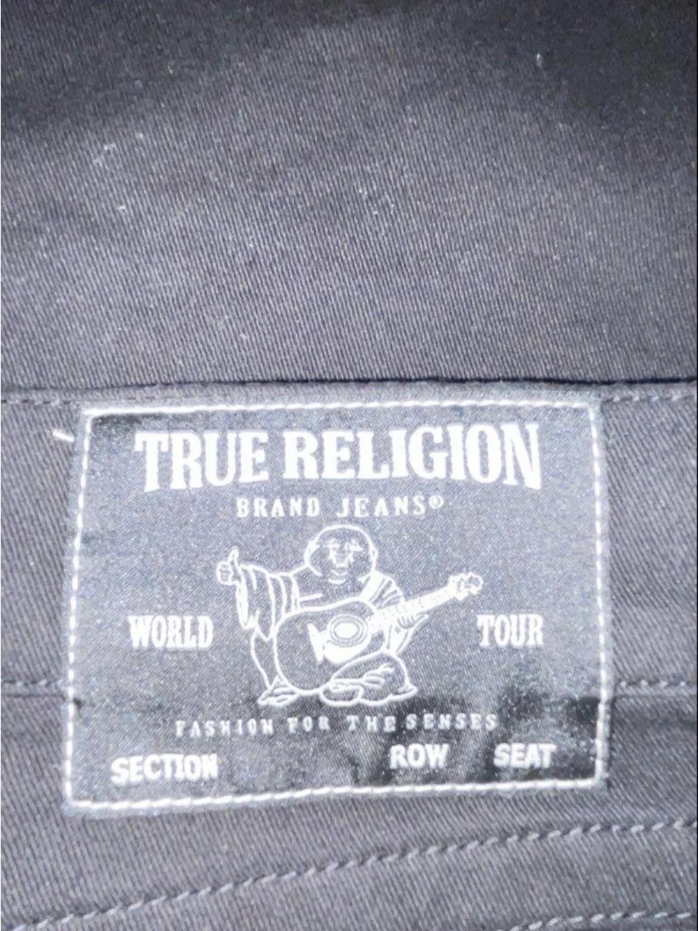 True Religion Rocco Relaxed Flap Skinny Jeans