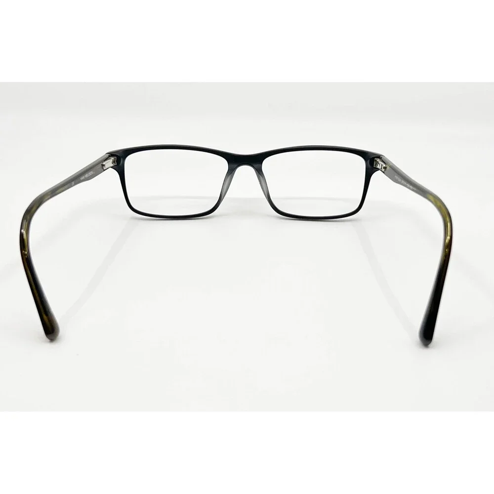 Van Heusen Eyeglasses Mens Black H188 BLK Rectangular Frame 57-17-150