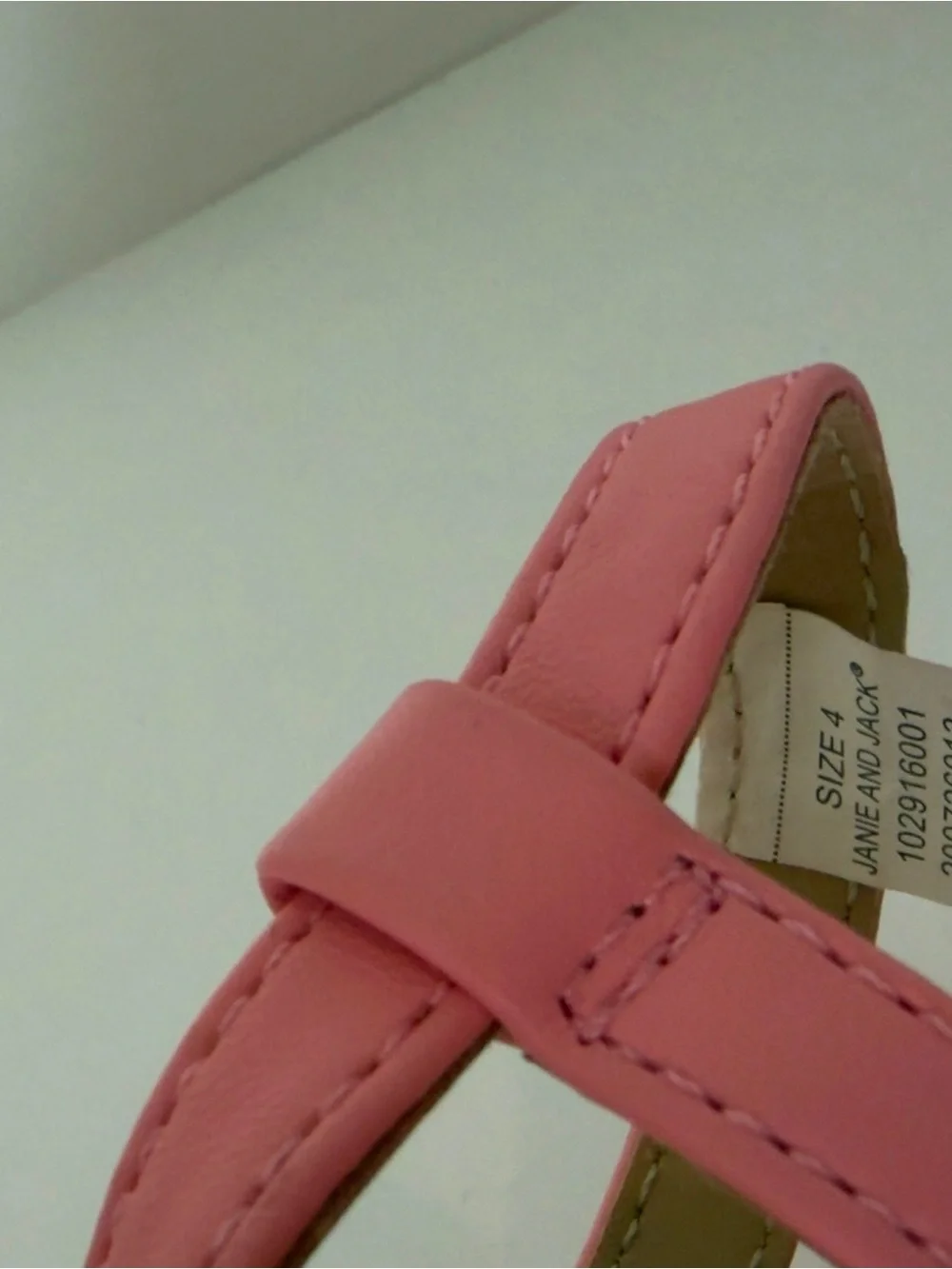 Janie and Jack Pink Butterfly Strap Sandals