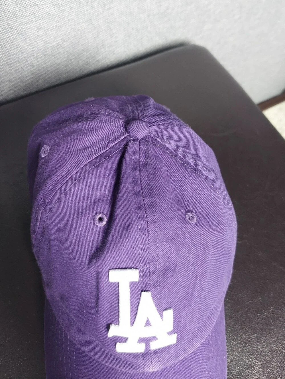 Los Angeles Dodgers Purple Clean Up Baseball Hat With Adjustable Straps