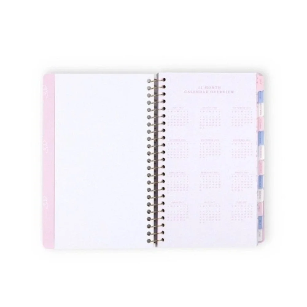 Love Shack Fancy Planner 2026 2027 Academic Student Blue Floral Rosettes New LSF