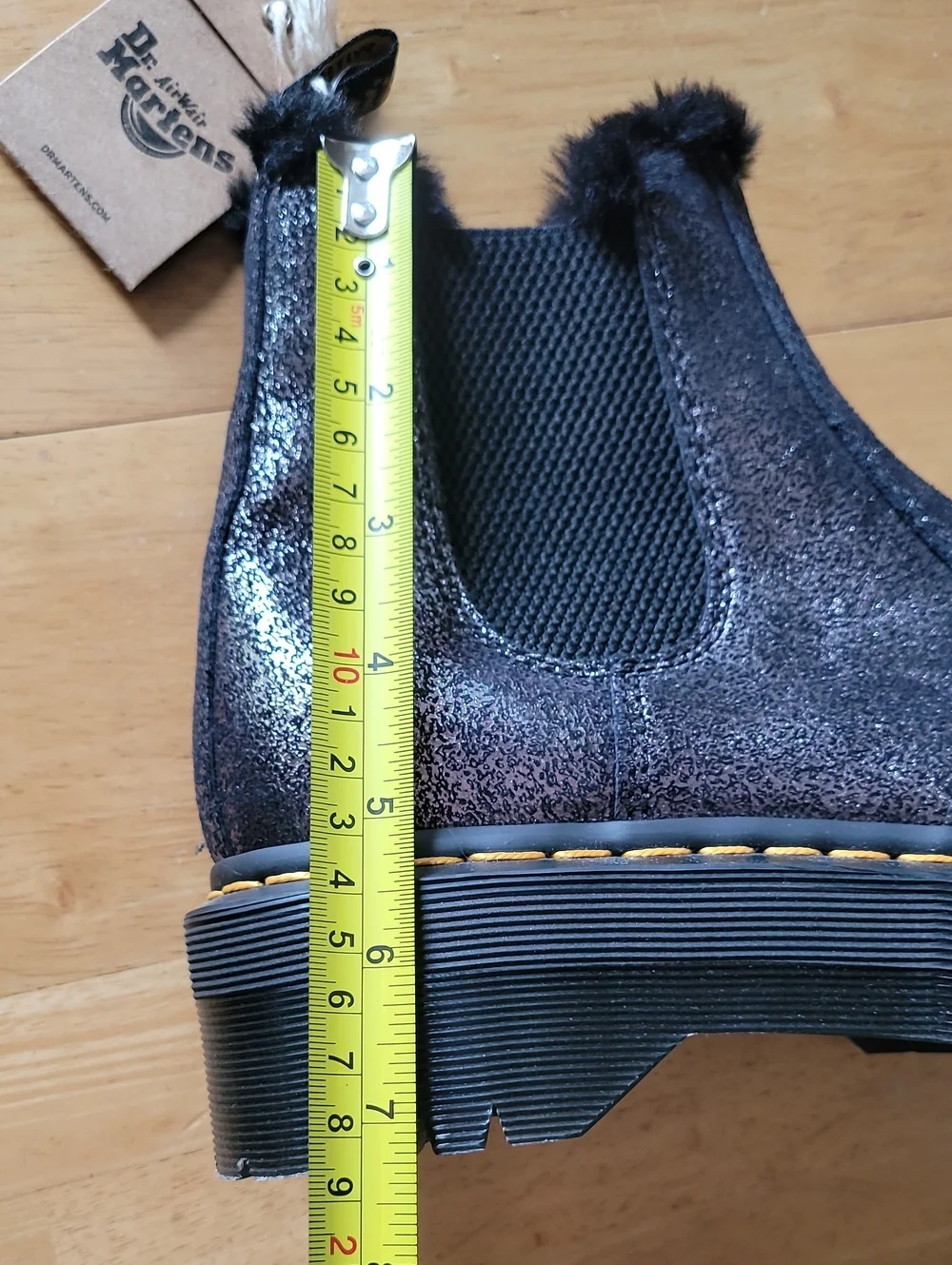 Dr. Martens 2976 Metallic Platform Boots